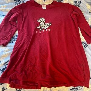 Dalmatian red Disney 3/4 sleeve